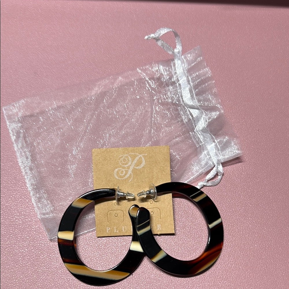 Plunder Multicolor Hoop Earrings